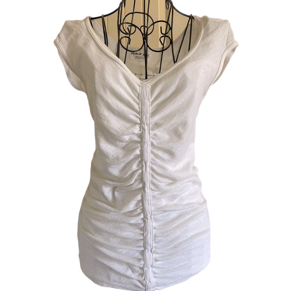 Michael Stars Ruched Top